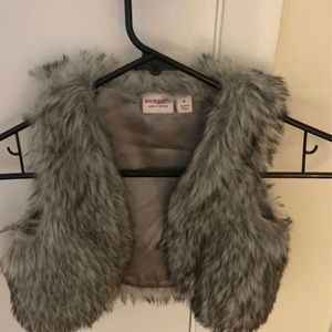 Girls Faux Fur Vest